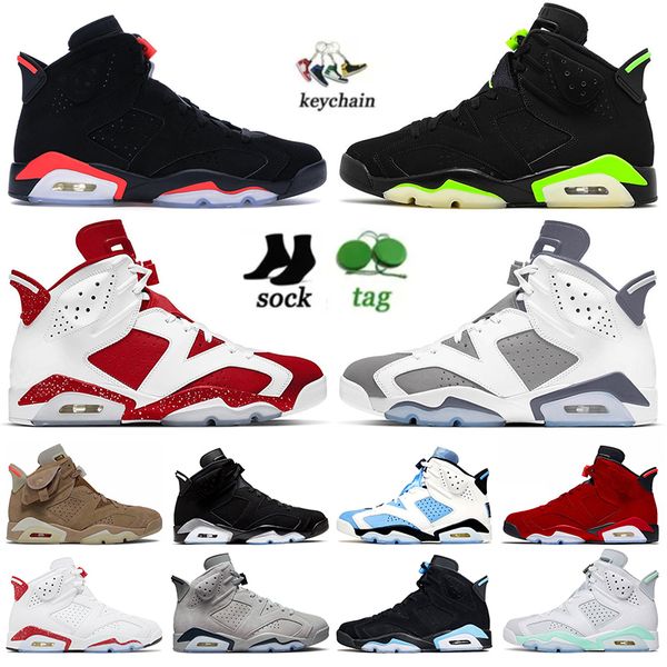 

classic jumpman 6 infrared unc basketball shoes mens 6s sneakers jordens cool grey mint foam cactus jack red oreos chrome j6s athletic mens