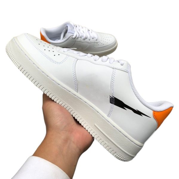 

2023 athletics sports running shoes wholesale girls boys 1 low o7 black summit white blanc sommet noir lifestyles outdoor shoes