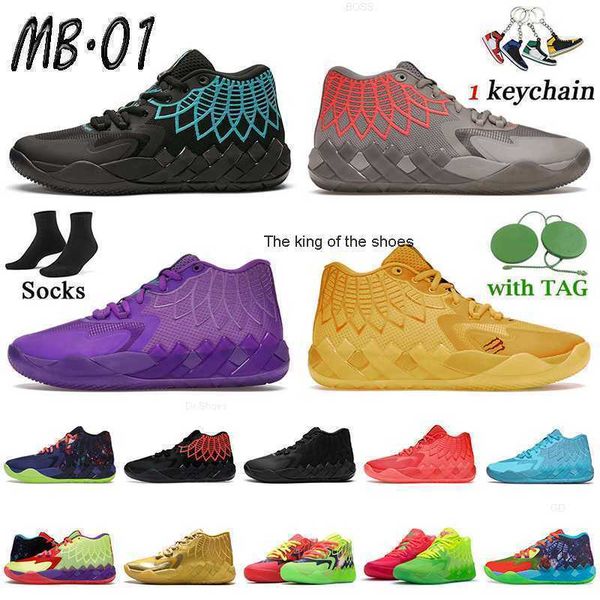 

2023lamelo shoes mid cut lamelo ball mb.01 basketball shoes 2022 fashion lameloball 1of1 mens trainers unc be you not from here black rock r