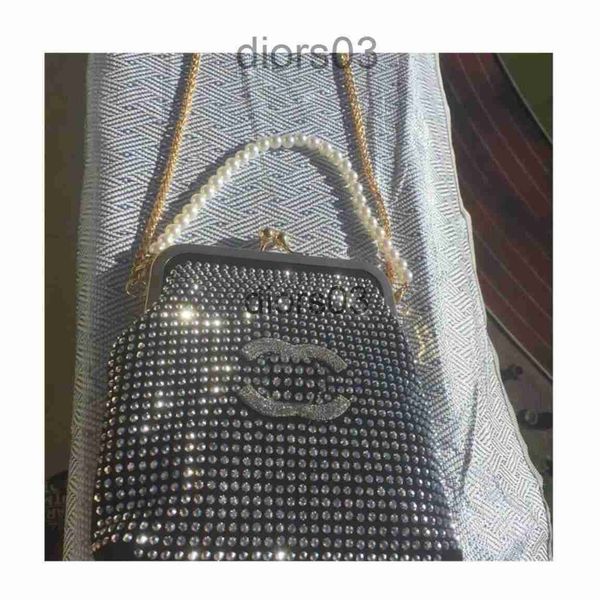 

Designer Channel Chanelle Bag Tote Shoulder Handbag Crossbody Bag Luxurious Fashion High Beauty Chain Single Shoulder Makeup Messenger Even Bag, L silver (tall)