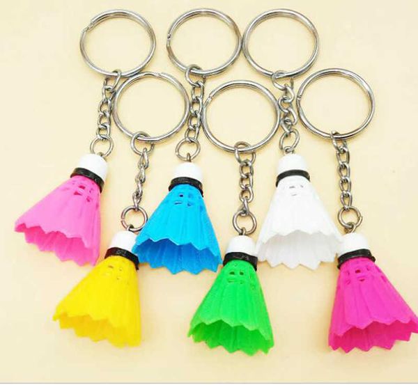 

key rings badminton key chain - cool luxury mini fitness jewelery keychains car key chain key ring for men women jewelry 17405 r230311, Slivery;golden