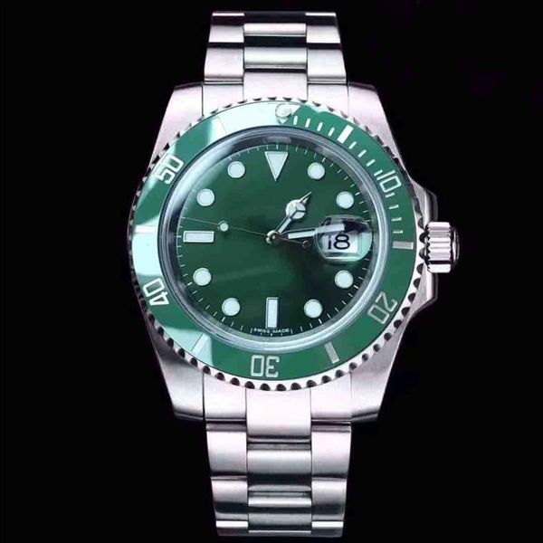 

mens fully automatic mechanical watch ceramic ring 40mm super luminous automatic date sapphire glass fashion sports and leisure wa347p, Slivery;brown