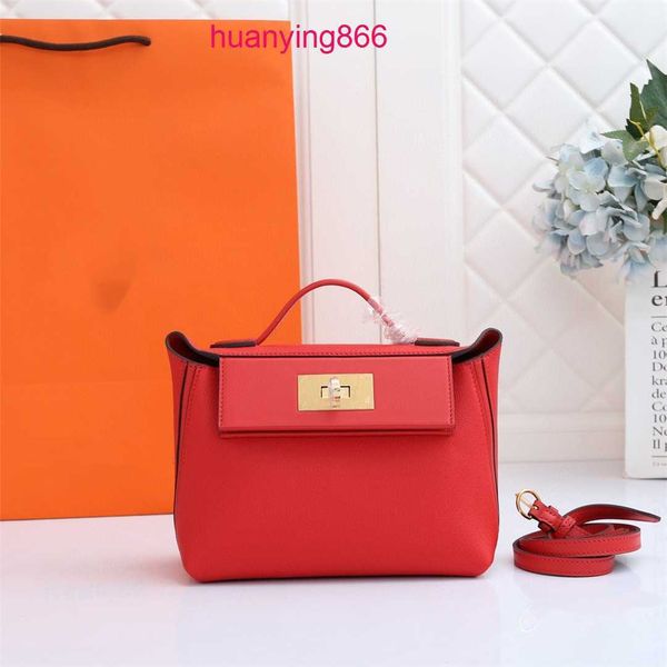 

original edition 8a for bags designer herms's woman cordio 2424 mini tote headpack eve cowhide women's square hand sewn with wax t