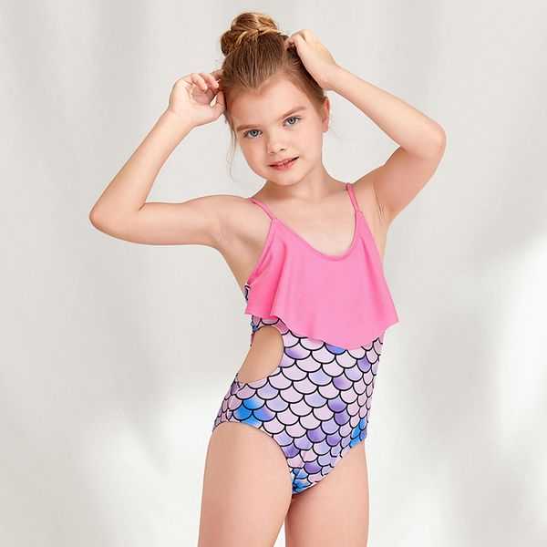 

girls' karlie flounce bikini beach sport 2 piece swimsuit
