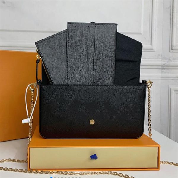 

original luxurys designers bags purse woman fashion monogrames multi pochette felicie chain crossbody shoulder bag wi316x