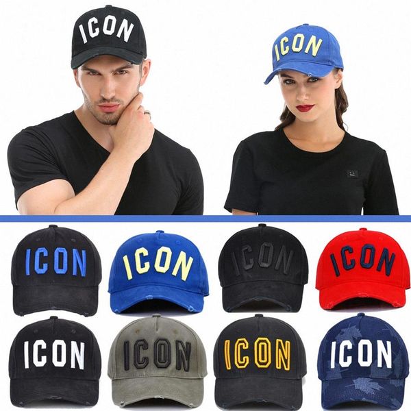 

2022 icon mens designer hats casquette d2 luxury embroidery cap adjustable hat behind letter258r, Blue;gray