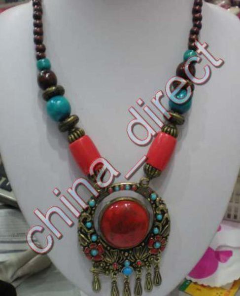 

ethical necklace tibetan jewelry woman mens pendant necklace 10pcslot 19855166895, Silver