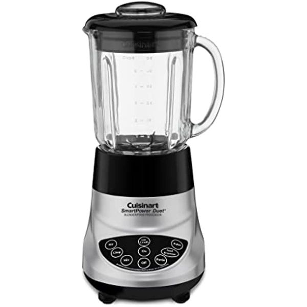 

cuisinart bfp-703bc smart power duet blender food processor, brushed chrome, 3 cup, count of 6 juicers