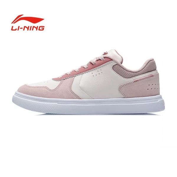 

li ning board shoes women's autumn trend casual fashion breathable wear resistant non-slip women's classic casual shoes agcr194, Black