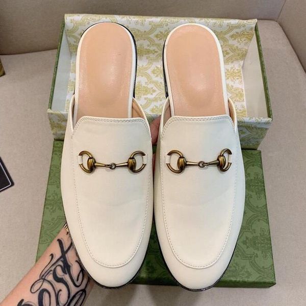 

leather flat shoes buckle bee snake pattern designer women's summer princess city lace velvet slippers mule loafers, Black