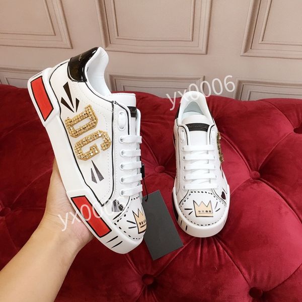 

2023 designer leather sneakers casual shoes men women rubber platform sole shoe outdoor calfskin classic trainers lace-up, Black