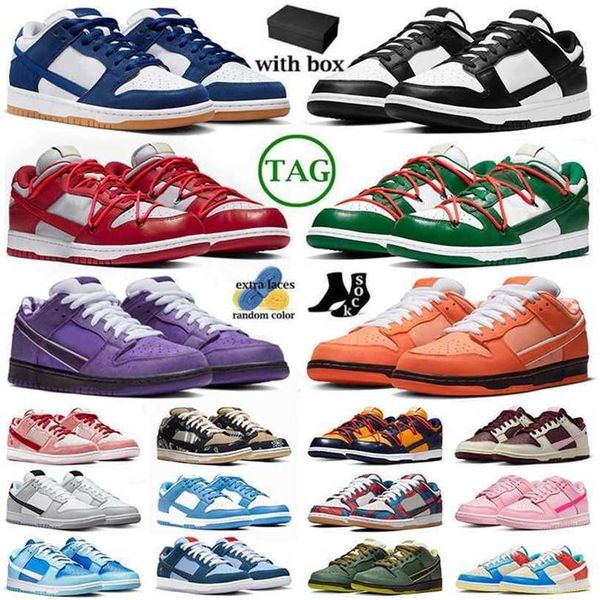 

fashion men women casual designer shoes panda year of the rabbit why so sad dodgers triple purple lobster orange ae86 plate-forme sneaker wi, Black