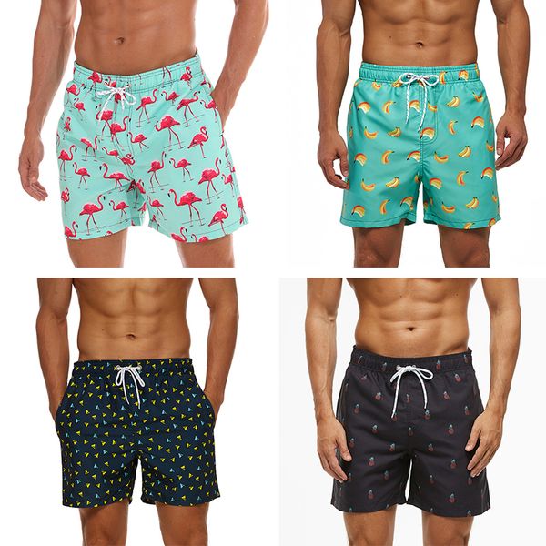 

mens printingswimwear swim trunks quick dry swim shorts with mesh lining funny swimwear bathing suits