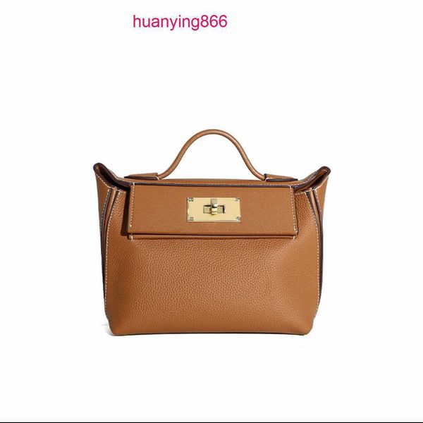 

bags designer for herms's woman genuine leather 2424 mini kelys's single shoulder messenger large capacity fashion trend casual du