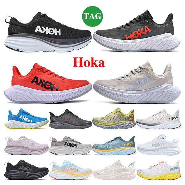 

designer running shoes hoka one bondi clifton 8 carbon x 2 mens all black alloy red white teal frost twilight fog anthracite castlerock summ