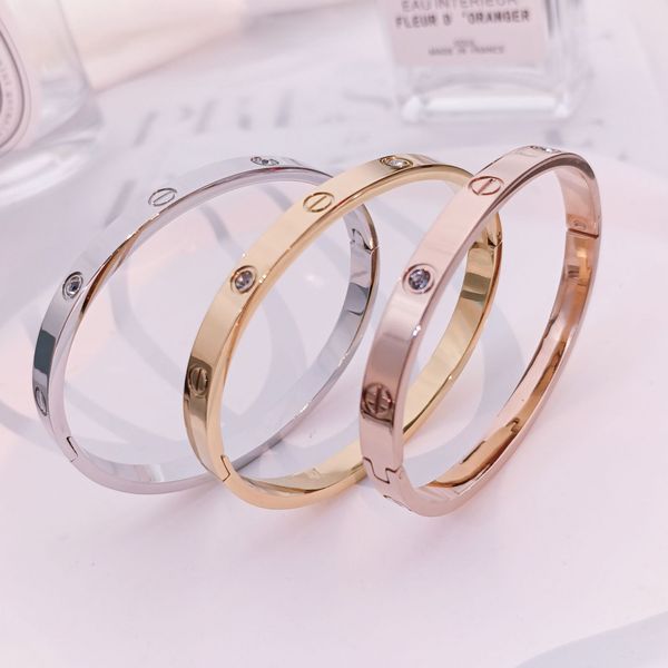 

jewelry bracelet 18k rose gold bracelet does not fade korean simple small fresh titanium steel girlfriends couple bracelet, Black