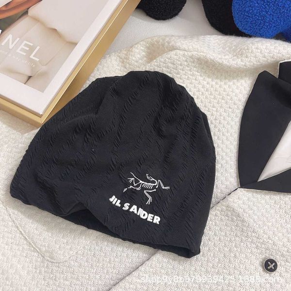 

fashion face mask neck gaiter heap female face, small, thin style, large head, wool, headband, knitted cold autumn and winter hat, 2022