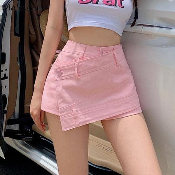 

women s short summer skinny solid denim irregular fashionable holiday korean version ladies trousers leisure stylish high waist 230311, White;black