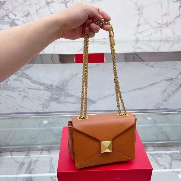 

fashion leather one shoulder bag women's handbag luxury design large v square women's bag senior willow nail clutch large capacity