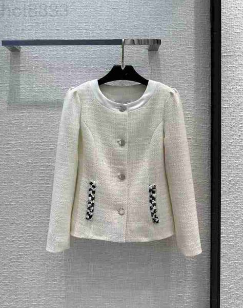 

women's jackets designer 2023 spring milan runway o neck long sleeve coats brand same style fzpl, Black;brown