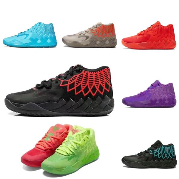 

r luxur basketball shoes mens trainers sports sneakers black blast buzz city rock ridge red lamelo ball 1 mb.01 women ufo not from