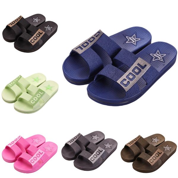 

slippers indoor outdoor soft sky blue pink black women men shoes beach coast bathroom antiskid sandal size 36-45