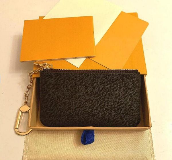 

designers luxurys purses key pouch pochette cles women mens credit card holder coin purses mini wallet, Red;black