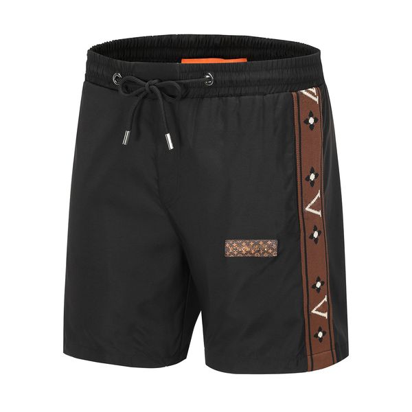 

23ss luxury high street hip hop shorts men's casual sports pant loose style drawstring short pants trend designer, White;black