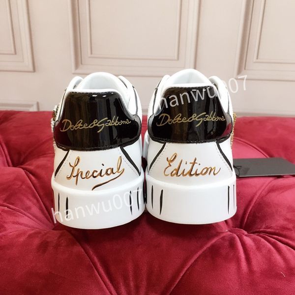 

2023the new mens designer sneaker trainer casual shoes calfskin leather black and white platform sandal famous womens low basketball sneaker