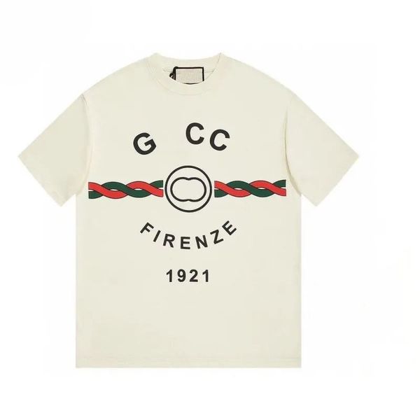 

designer mens t shirt technical printing short sleeve casual breathable sweatshirt letter-printed pure cotton lovers' same clothing s-5, White;black