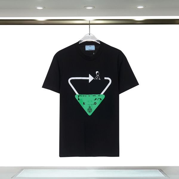

2023 bu summer mens pr designer t shirt casual man womens tees with letters print short sleeves sell luxury men hip hop clothes s-xl, White;black