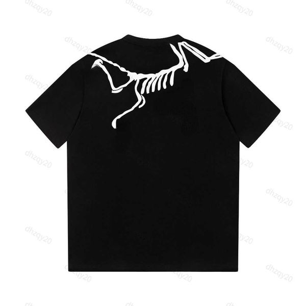 

arc men's plus size tees t shirt designer shirts graffiti print round neck short-sleeved tshirt luxury t-shirt pullover men women trend, White;black