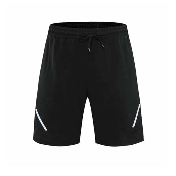 

lu-1710 new yoga shorts men's quick-drying running quarter pants leisure fitness sports shorts, White;black