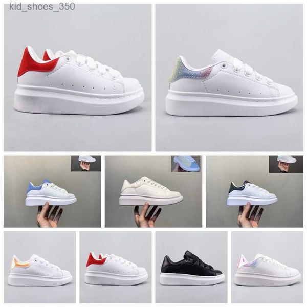 

youth kids fashion shoes white red black dream blue single strap outsized sneaker rubber sole soft calfskin leather lace-up trainers
