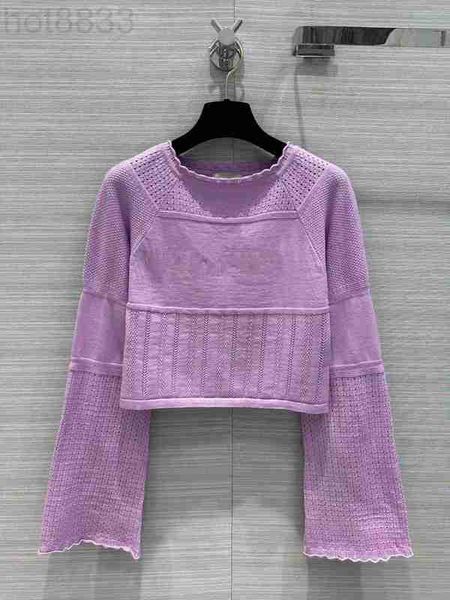 

women's sweaters designer 2023 new spring summer milan runway crew neck long sleeve high end jacquard pullover women brv8, White;black