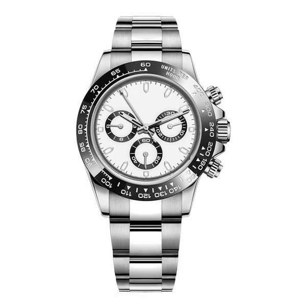 

luxury mens watches 116500ln 116500 designer watch montre de luxe automatic movement wristwatches ceramic bezel 316l steel no chro341e, Slivery;brown