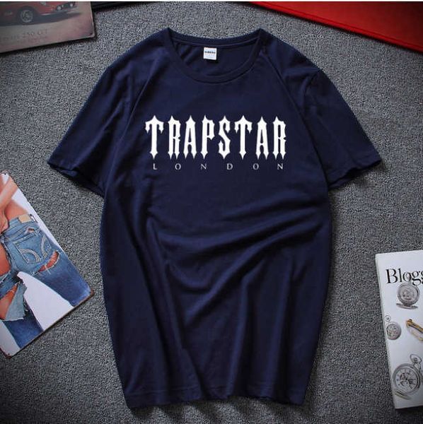 

limited new trapstar london men's clothing t-shirt men's women's fashion t-shirt, Black;white