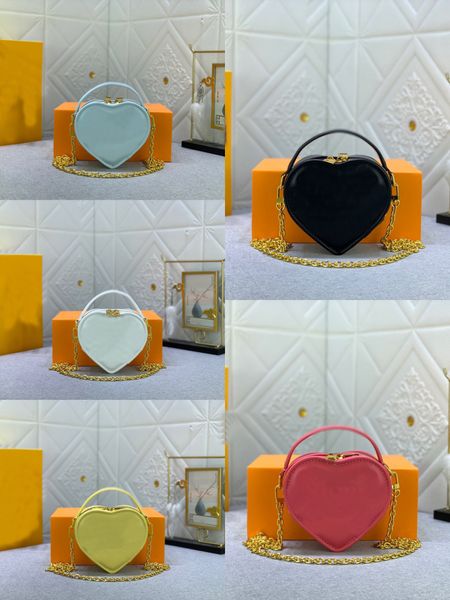 

shoulder bag fashi classic rising women's chain wallet leather luxury designer love wallet aaaaa hh82401