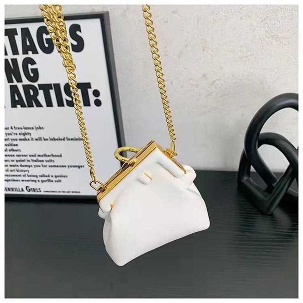 

handbag 2023 fashion women's bag leather quality spring and summer style sense clip net red fashionable one shoulder messenger bag