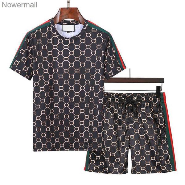 

mens add summer sports 2023 tracksuit sportswear t-shirt ggity ggsity pants running shorts suit sport joing training gym fitness clothes asi, Gray