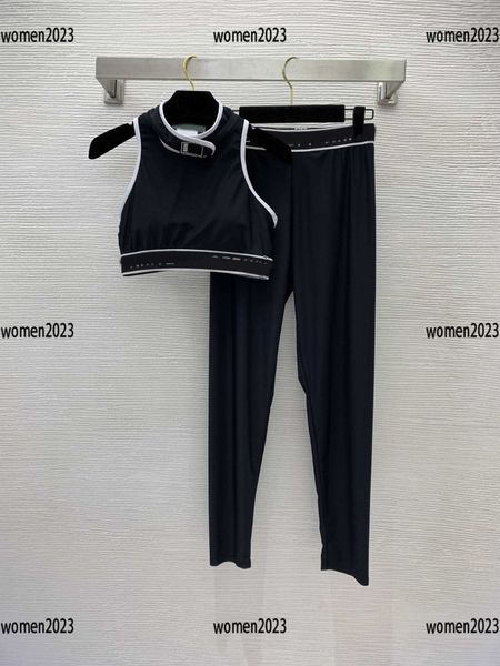 

tracksuits women sportswear lady casual outfit 2pcs elastic tights and leggings has chest pad summer size s-xl new arrivals mar06, Gray