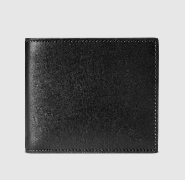 

men's short folding signature toothpick wallet double-fold wallet 428726, Red;black