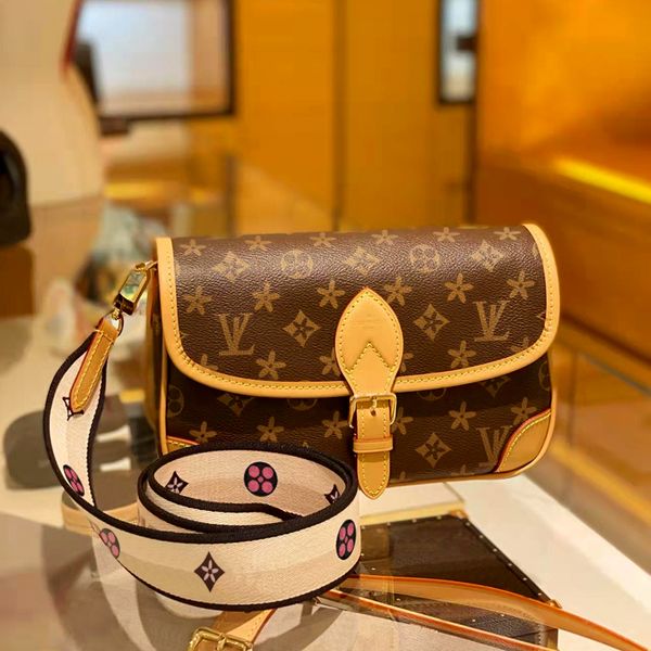 

fashion diane handbags women pu leather shoulder bags luxurys brands evening messenger bag purse women's shopping handbag tote ladies s