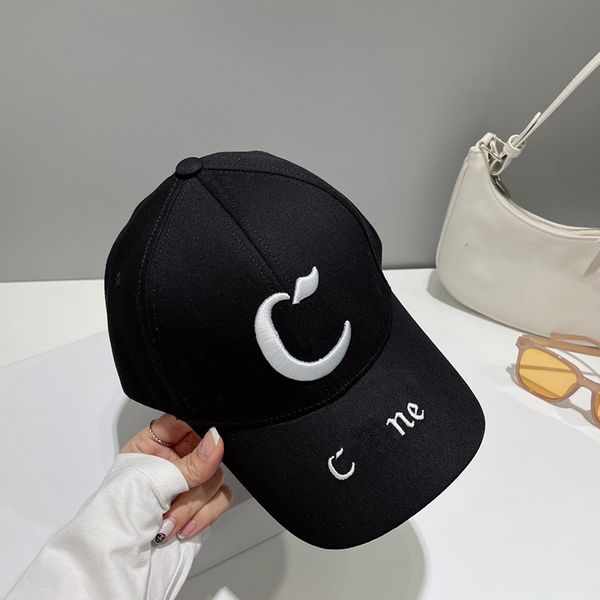 

luxury hat designer baseball cap casquette letter ball embroidery caps sports style travel running wear pure colour versatile bagan1y, Black;white