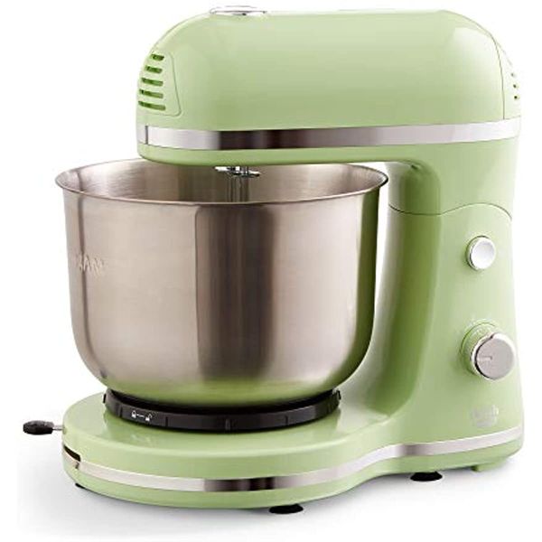 

delish by dash compact stand mixer, 3.5 quart with beaters and dough hooks included