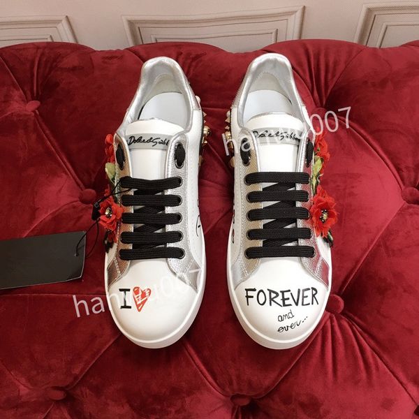 

2023new designer sneaker trainer casual shoes calfskin leather black and white platform sandal famous womens low basketball sneakers