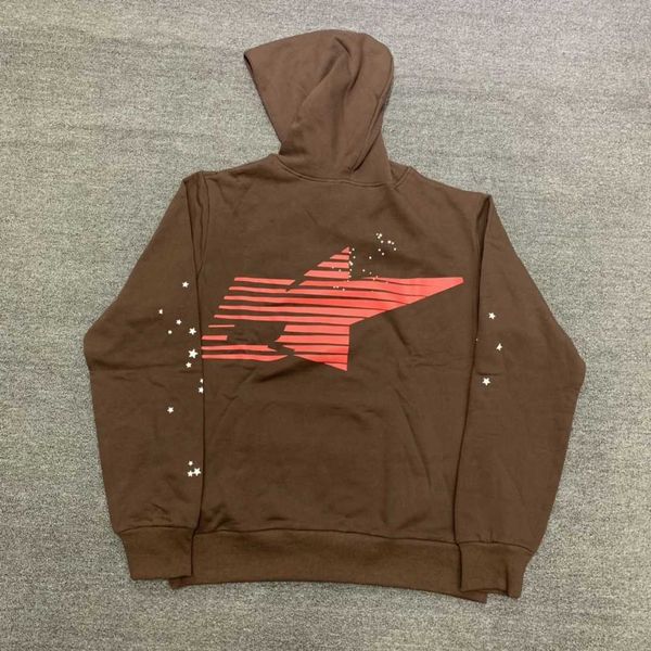 

designer spider 555 pullover sp5der young thug hoodies spider hoodie senior classic leisure multicolor autumn winter men hooded printing web, Black