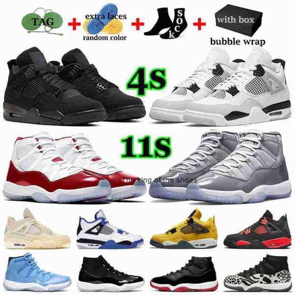 

2023 og with box jumpman s 4 basketball shoes men womens sneakers 11 mens jorda 4s military black cat infrared cool grey 11s cherry