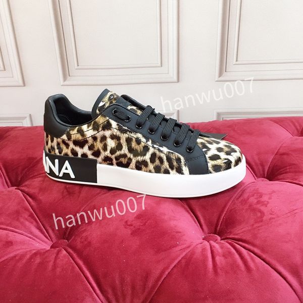 

2023 new designer shoes travel leather lace-up sneaker fashion lady flat running trainers letters woman shoe platform men gym sneakers, Black