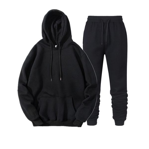 

men's tracksuits fallwinter fashion casual and women's sweatshirts hoodie suit pantsuit 230311, Gray